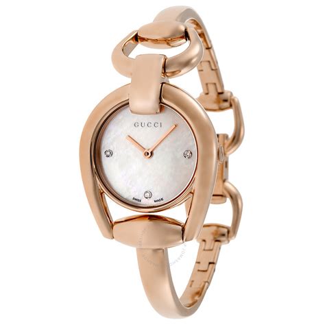 gucci horsebit mother of pearl watch|gucci watch interchangeable faces.